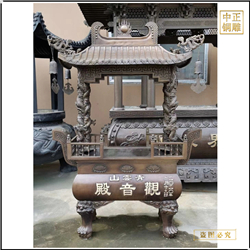 寺廟大殿前鑄銅香爐報(bào)價(jià)