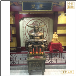 神農(nóng)大帝銅像定制