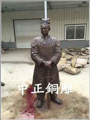 古代將軍雕塑